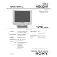 SONY HMDA240R Owner's Manual cover photo