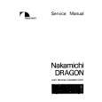 NAKAMICHI DRAGON Service Manual cover photo