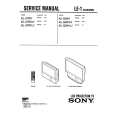 SONY KL37W1K Service Manual cover photo