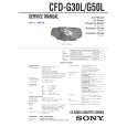 SONY CFDG30L Service Manual cover photo