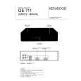 KENWOOD GE711 Service Manual cover photo