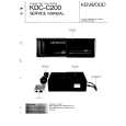 KENWOOD KDCC200 Service Manual cover photo