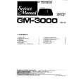 PIONEER GM3000EW/UC Service Manual cover photo