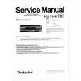 TECHNICS RSTR474EG Service Manual cover photo