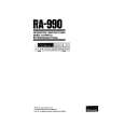 SANSUI RA-990 Owner's Manual cover photo