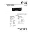 SONY XR-6459 Service Manual cover photo