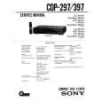 SONY CDP297 Service Manual cover photo
