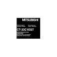 MITSUBISHI CT-33C1EST Owner's Manual cover photo