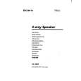 SONY XS-7694 Owner's Manual cover photo