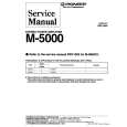 PIONEER M5000 Service Manual cover photo