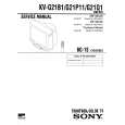 SONY KVG21B1 Service Manual cover photo