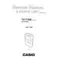 CASIO TV770B Service Manual cover photo