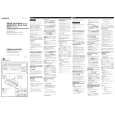 SONY ICF-C470 Owner's Manual cover photo
