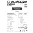 SONY CDXCA850 Service Manual cover photo