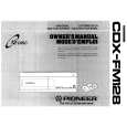 PIONEER CDXFM128 Owner's Manual cover photo
