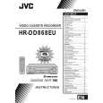 JVC HR-DD868EU Owner's Manual cover photo