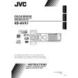 JVC KD-AVX1J Owner's Manual cover photo
