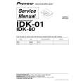 PIONEER IDK-01/TUCJFXCN Service Manual cover photo