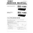 AIWA GX120 Service Manual cover photo