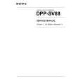 SONY DPPSV88 VOLUME 1 Service Manual cover photo