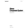 SONY SEN190 Owner's Manual cover photo