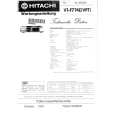 HITACHI VTF774E/VPT Service Manual cover photo