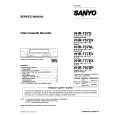 SANYO VHR757 Service Manual cover photo