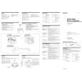 SONY XM-D400P5 Owner's Manual cover photo