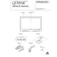 KENWOOD LZ701W Service Manual cover photo