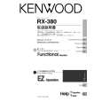KENWOOD RX-380 Owner's Manual cover photo