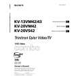 SONY KV-13VM42 Owner's Manual cover photo