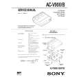 SONY AC-V900 Service Manual cover photo