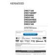 KENWOOD DNX7480BT Owner's Manual cover photo