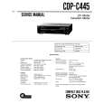 SONY CDP-C445 Service Manual cover photo