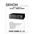 DENON PMA-630 Service Manual cover photo