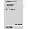 PIONEER DEH-P590IB/XN/UC Owner's Manual cover photo