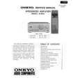 ONKYO A905X Service Manual cover photo