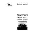 NAKAMICHI DRAGON-CT Service Manual cover photo