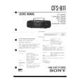 SONY CFSB11 Service Manual cover photo