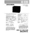 SONY XOD201 Service Manual cover photo