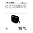 SONY KVB2911D Service Manual cover photo