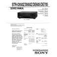 SONY STR-DE705 Service Manual cover photo