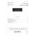 MARANTZ 74PM72 Service Manual cover photo