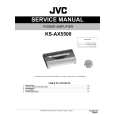 JVC KSAX5500 Service Manual cover photo