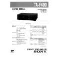 SONY TAF400 Service Manual cover photo