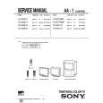 SONY KV32TW67 Service Manual cover photo