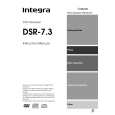 ONKYO DSR7.3 Owner's Manual cover photo