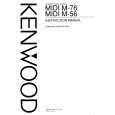 KENWOOD MIDI M-56 Owner's Manual cover photo