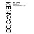 KENWOOD KX-66CW Owner's Manual cover photo