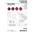 SONY XSL121P5 Service Manual cover photo